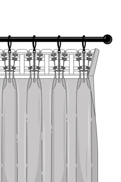 AIDA Multifunktionsgardin 2-pack