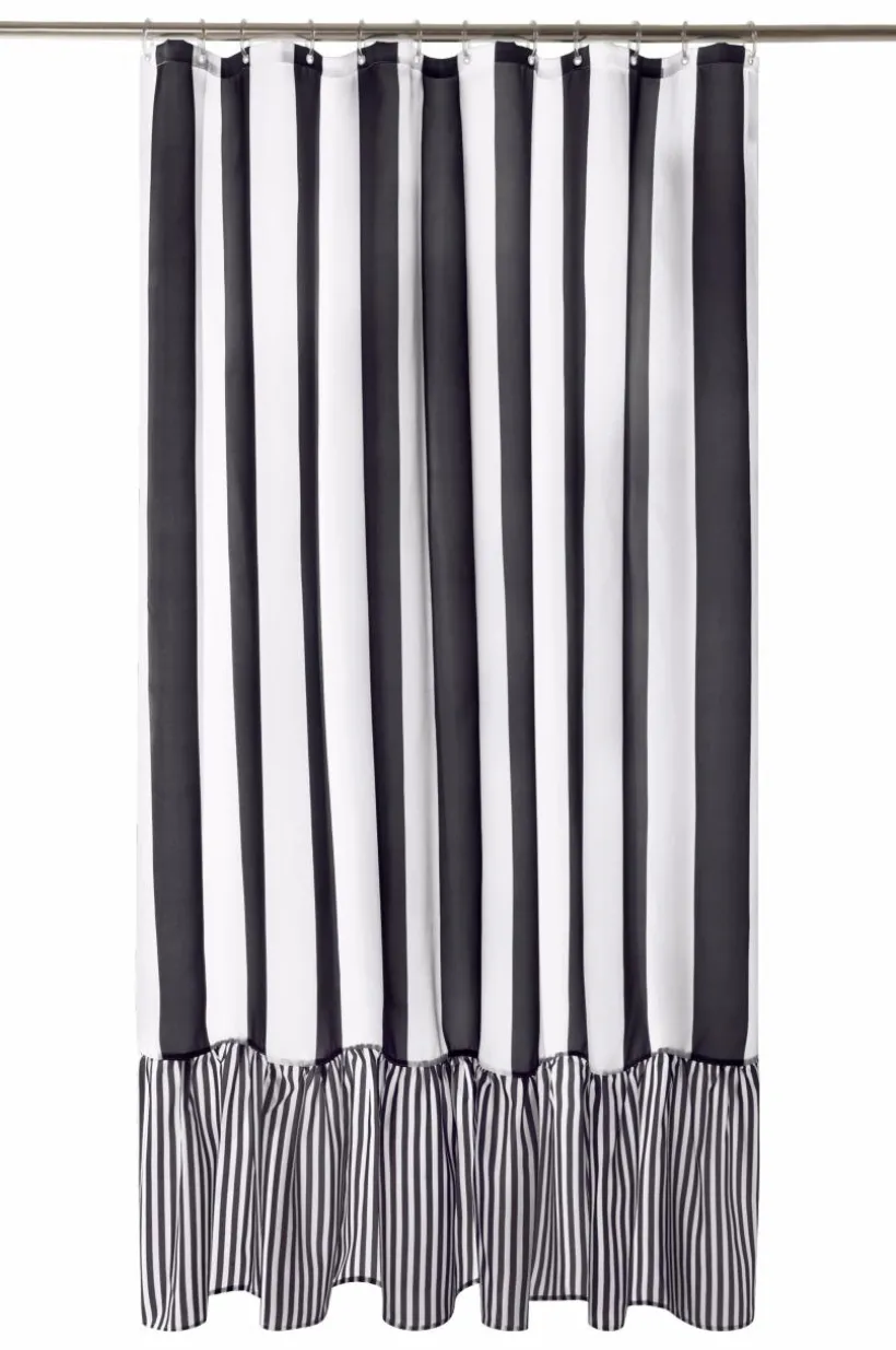 ANDREA Duschdraperi Med Volang