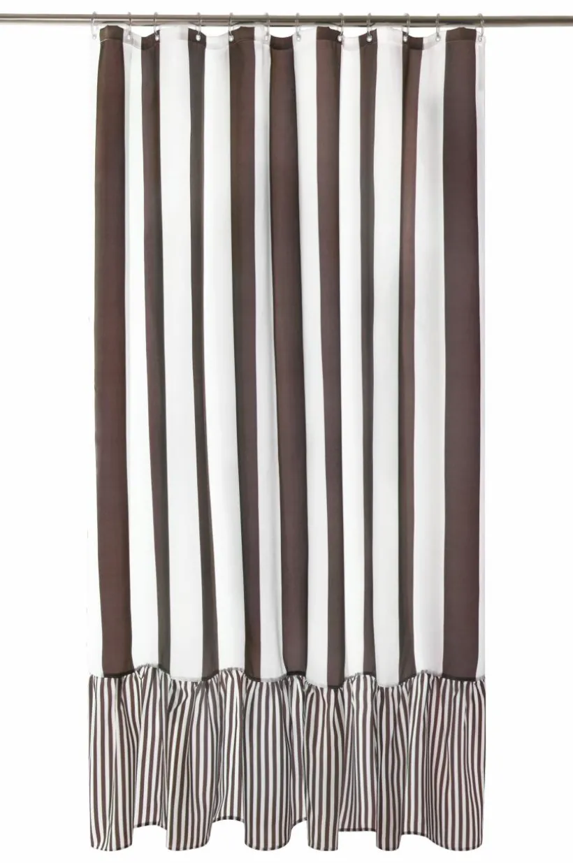 ANDREA Duschdraperi Med Volang