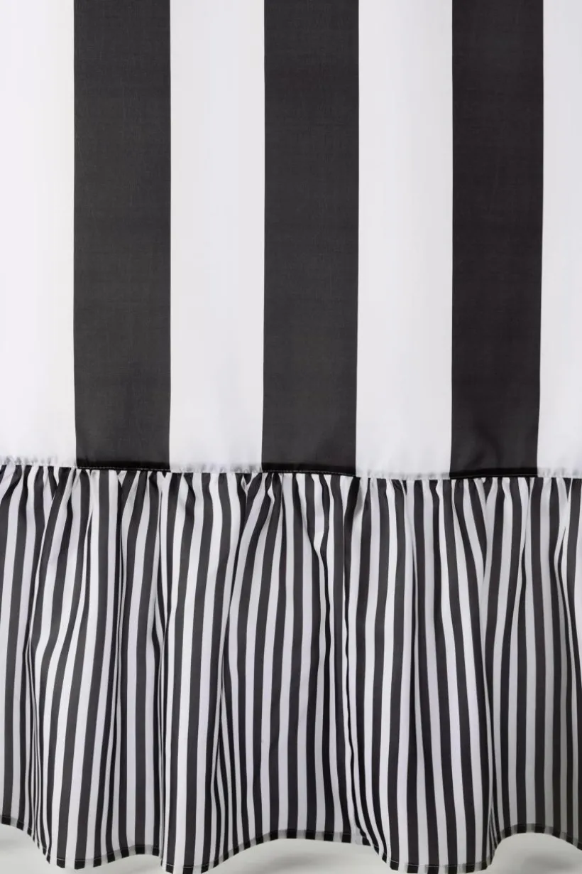 ANDREA Duschdraperi Med Volang