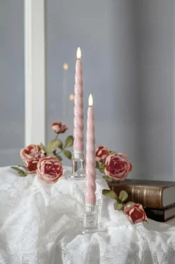 Antikt Ljus Flamme Shine 2-p