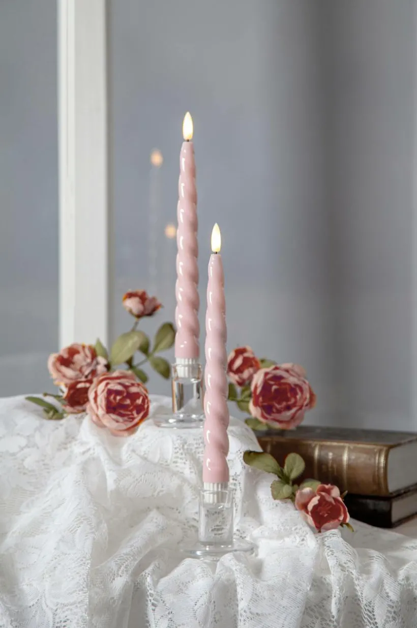 Antikt Ljus Flamme Shine 2-p