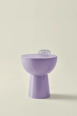 BALIS GLOSSY Runt Sidobord