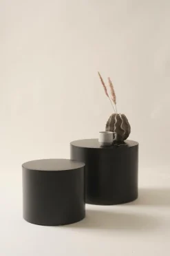 CILIN Sidobord 2-pack ø 38 Cm, ø 48 Cm