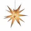 3-D Pappersstjärna LED Höjd 60 Cm