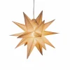 3-D Pappersstjärna LED Höjd 45 Cm