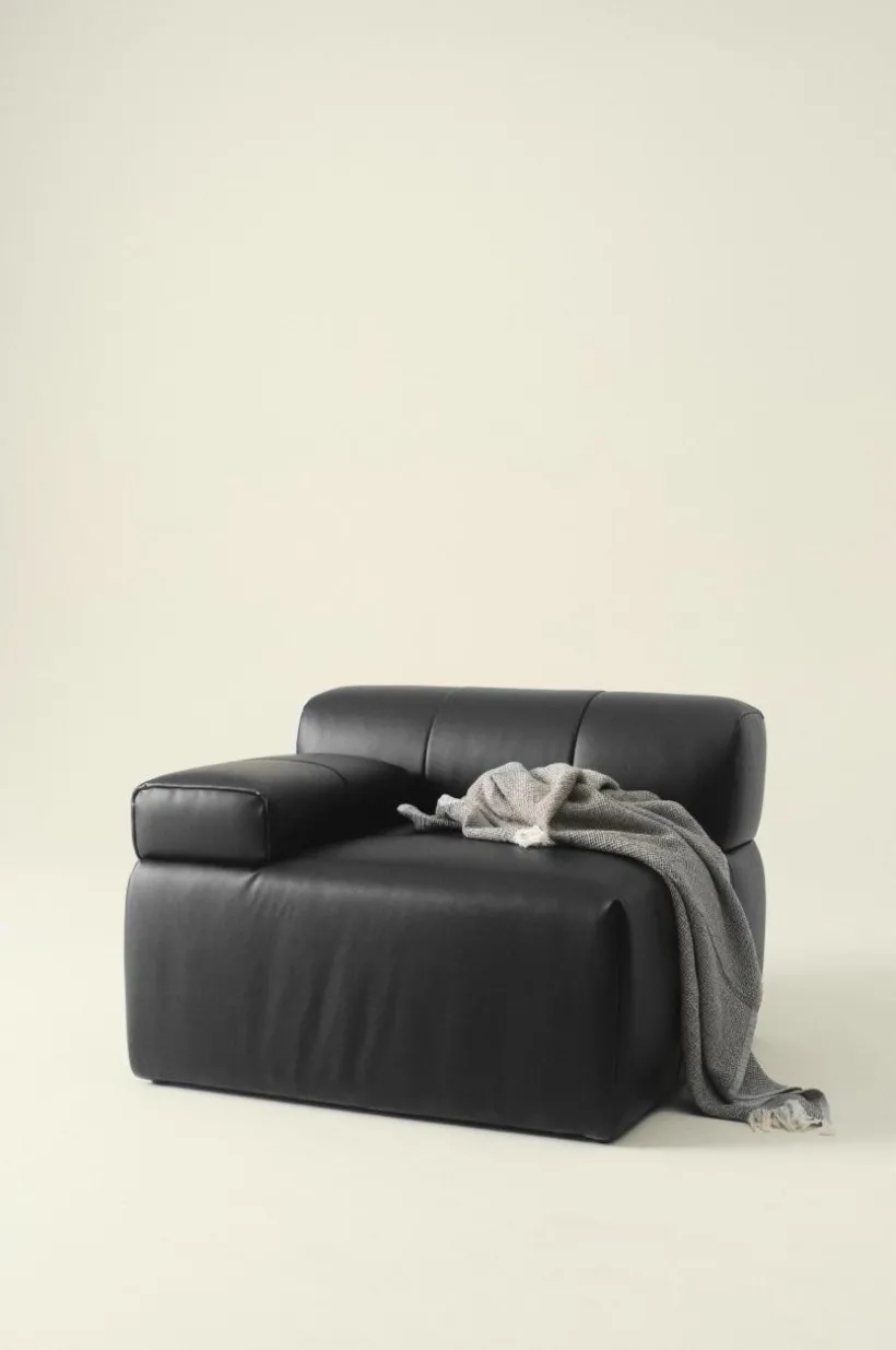 DERMY Soffmodul Höger PU/ Lädermix