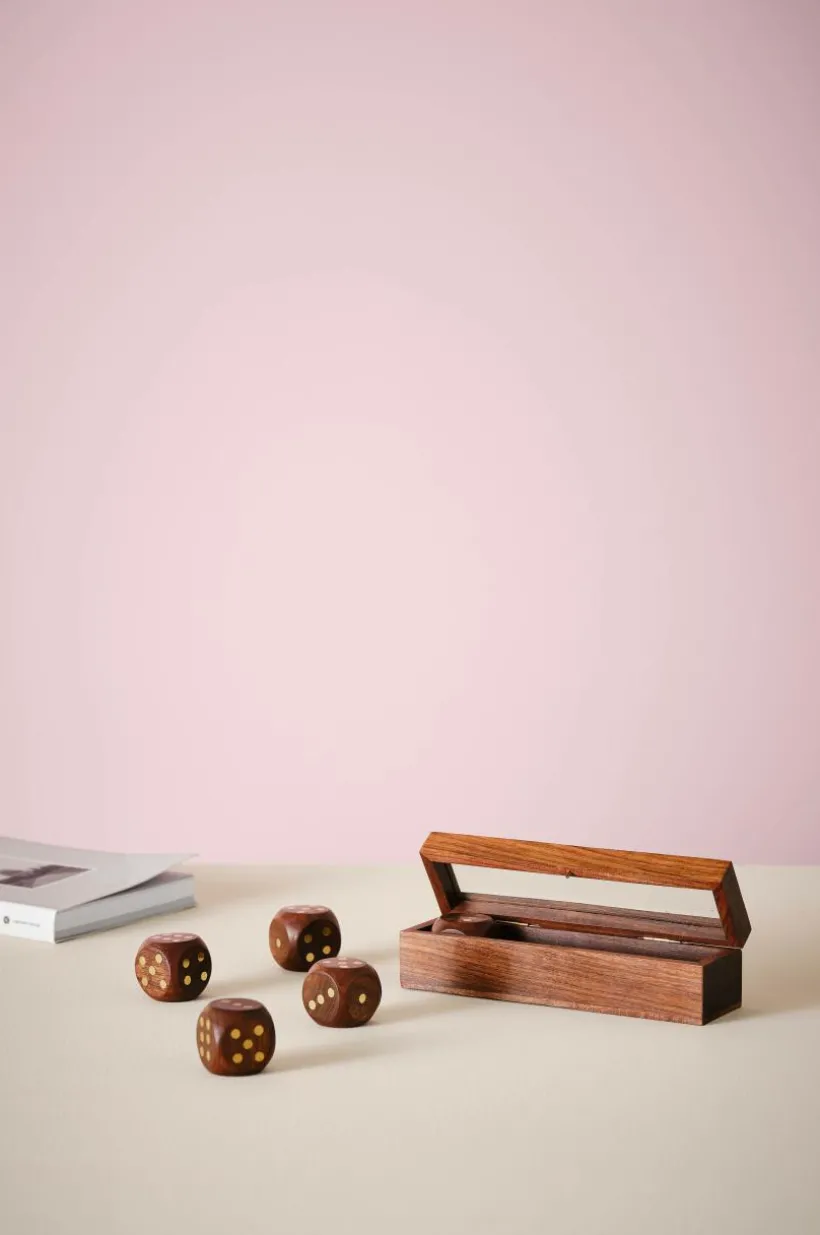 DICE Ask Med 5 Tärningar