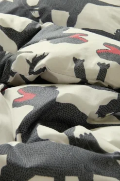 DINO Påslakanset Enkelsäng - Ekologisk