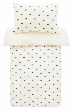 HEARTS MINI Påslakanset Spjälsäng - Ekologisk