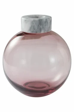 HILLEVI Glasvas - Höjd 19 Cm