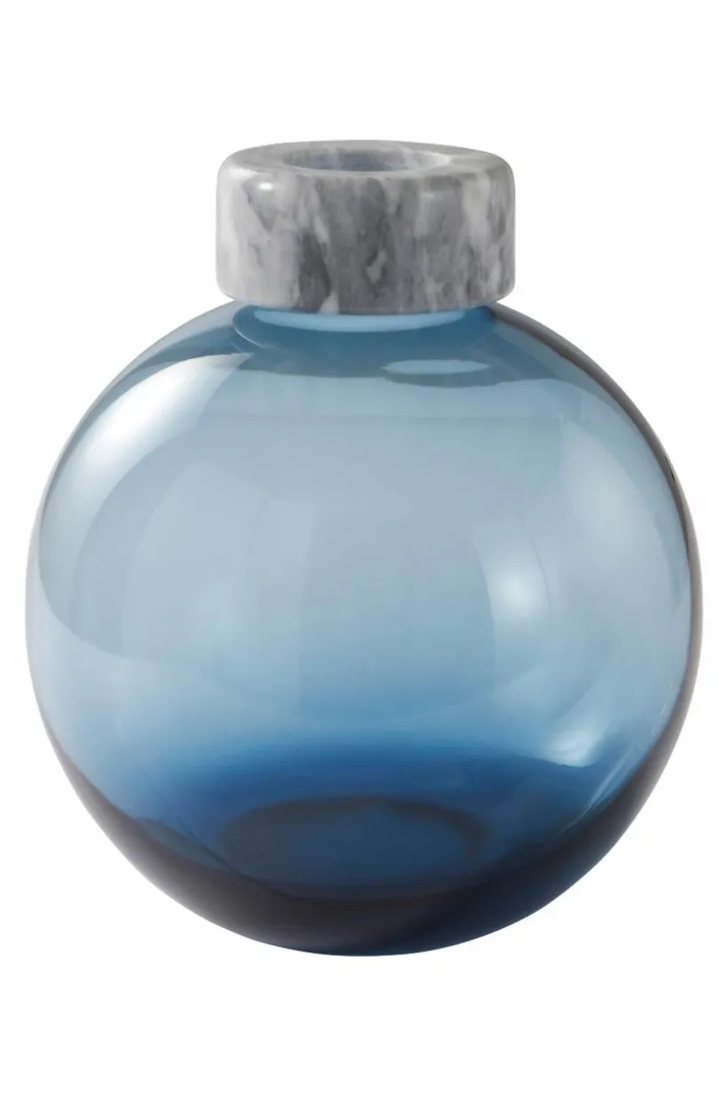 HILLEVI Glasvas - Höjd 19 Cm