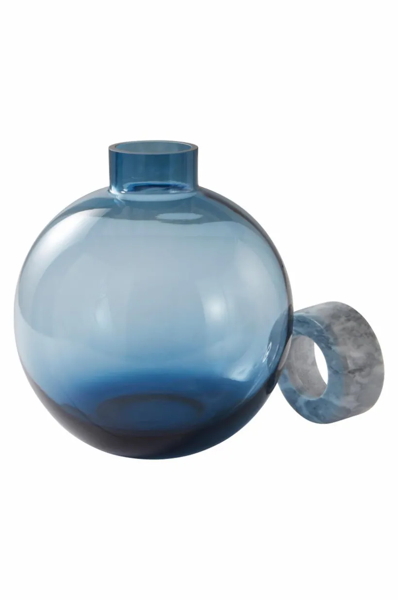 HILLEVI Glasvas - Höjd 19 Cm