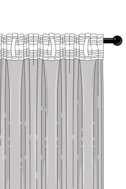 KVISTIG Multifunktionsgardin 2-pack