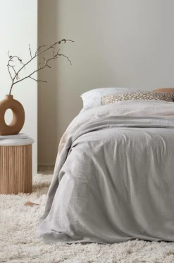 LILIA överkast - Enkelsäng 180x260 Cm - Ekologisk