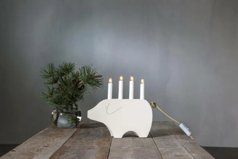 Ljusstake Gry Höjd 28 Cm