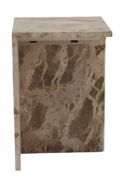 MELETO Sidobord Marmor 35x35 Cm