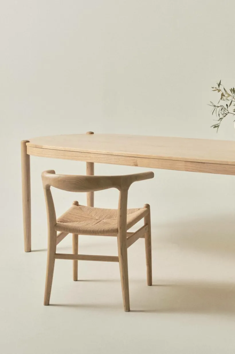 NATTAVAARA Ovalt Matbord 90x240 Cm