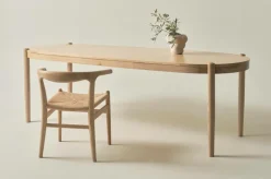 NATTAVAARA Ovalt Matbord 90x240 Cm