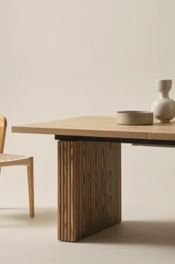 PALANZO Matbord Med Iläggsskiva 105x196+45 Cm