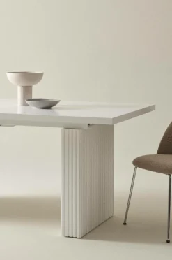 PALANZO Matbord Med Iläggsskiva 105x196+45 Cm