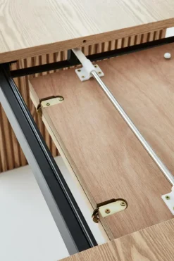 PALANZO Matbord Med Iläggsskiva 105x196+45 Cm