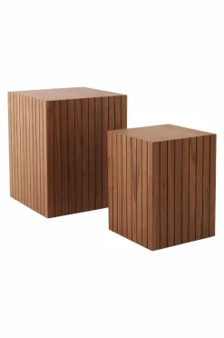 PALANZO Sidobord 2-pack 30x30 Cm 40x40 Cm