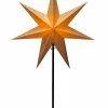 Pappersstjärna Metallfot Höjd 80 Cm