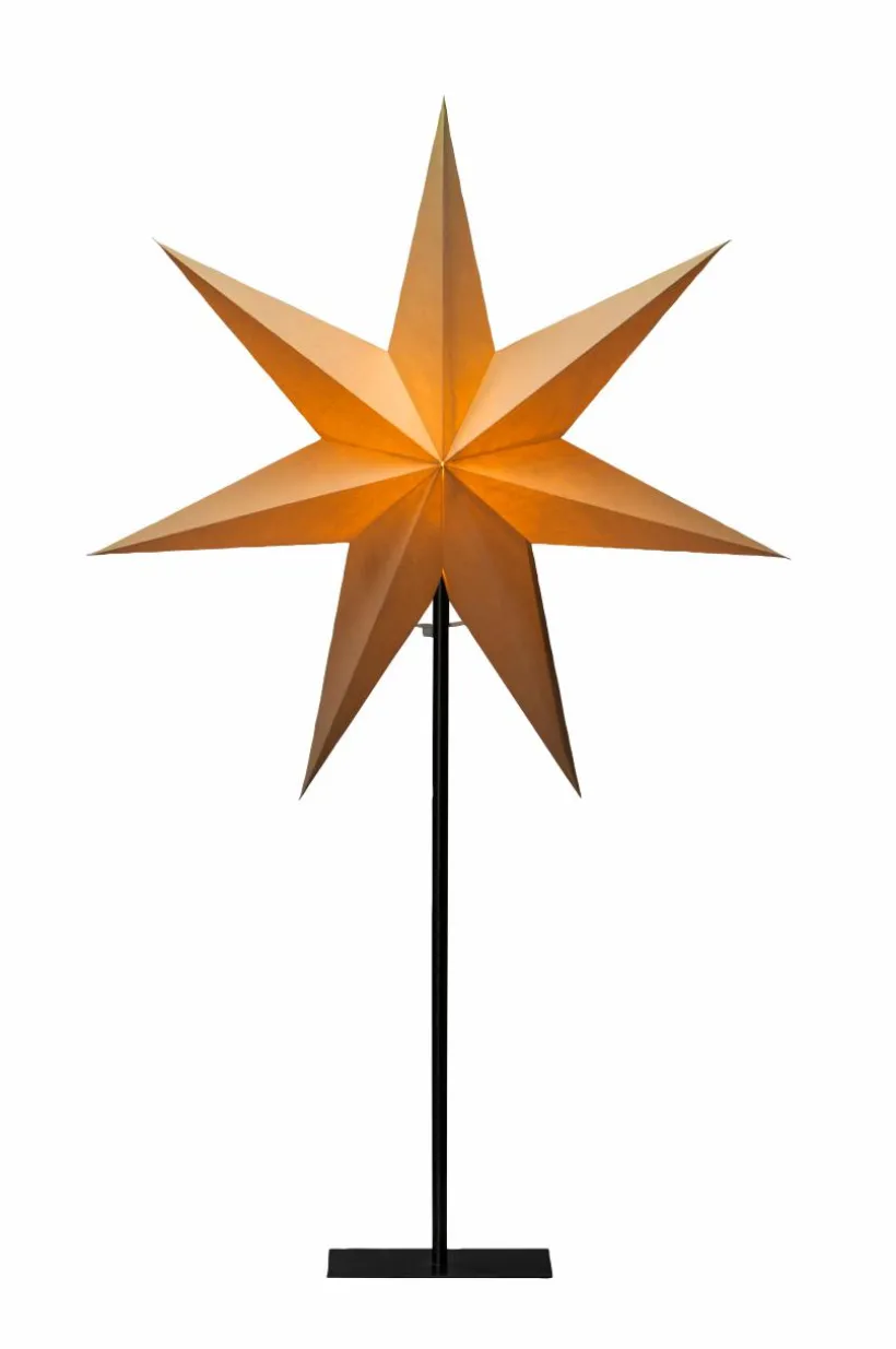 Pappersstjärna Metallfot Höjd 80 Cm