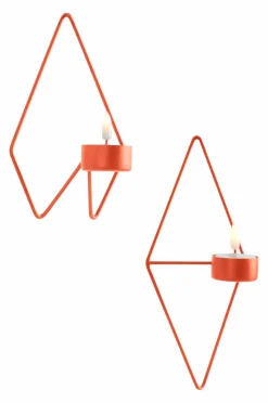 PAULET Väggljusstake 2-pack