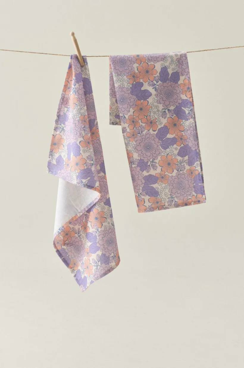 PEONY Kökshandduk 2-pack