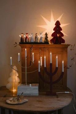 PICEA Dekorationsgran Med Ljusslinga