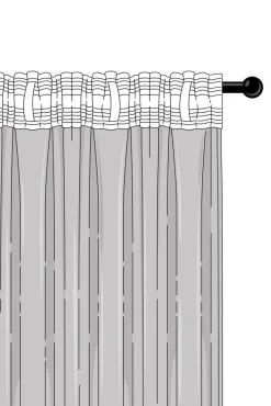 SAVANNAH Multifunktionsgardin 1 Längd - Extra Bred