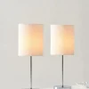SETH PLISSÉ Bordslampa 2-pack