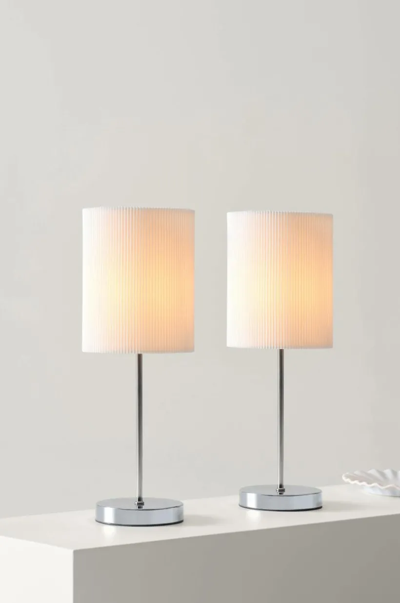 SETH PLISSÉ Bordslampa 2-pack