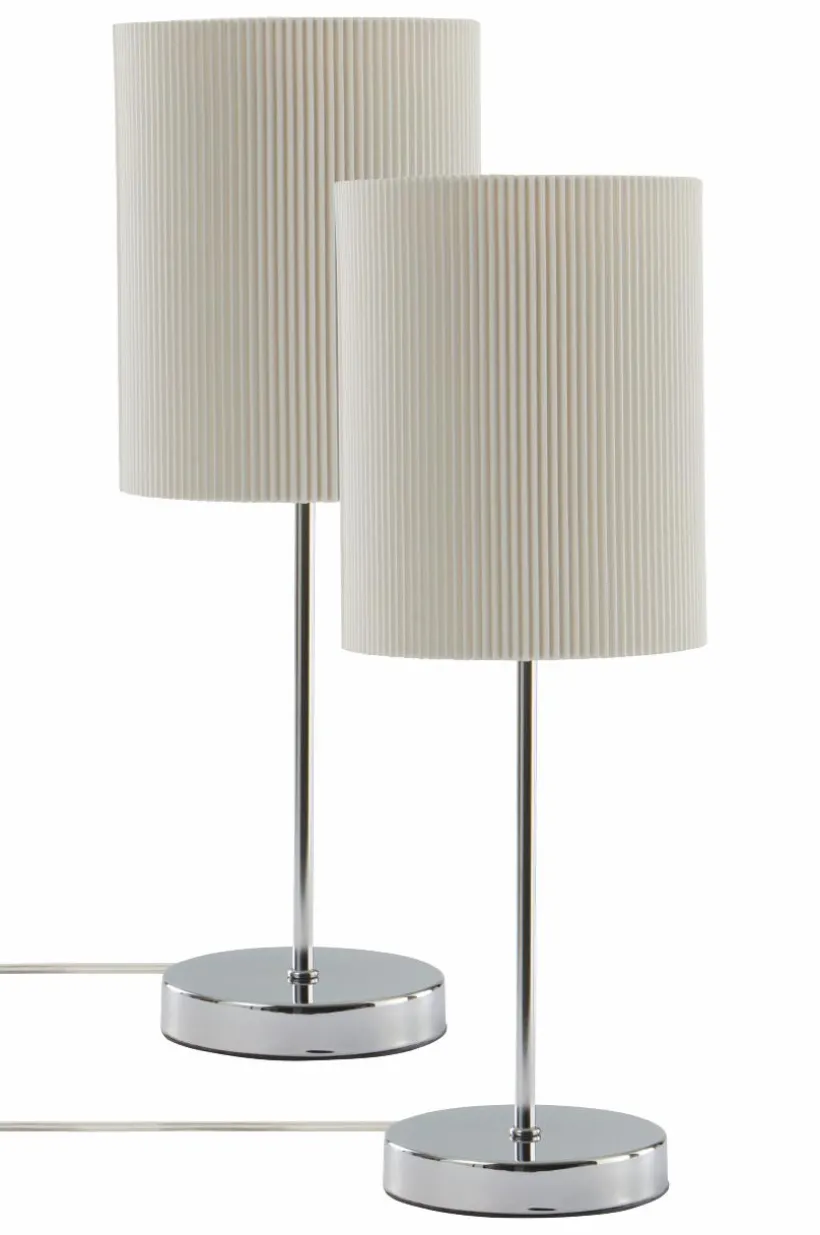SETH PLISSÉ Bordslampa 2-pack