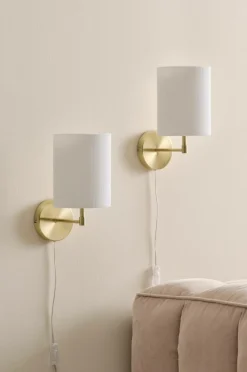 SETH PLISSÉ Vägglampa 2-pack