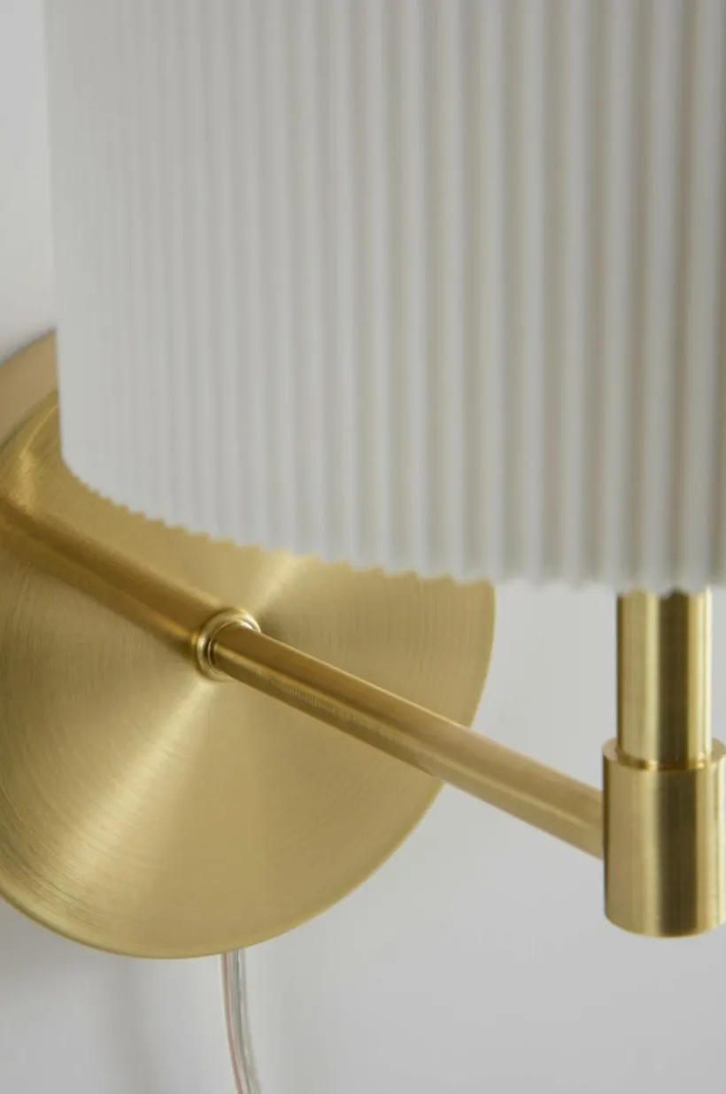 SETH PLISSÉ Vägglampa 2-pack