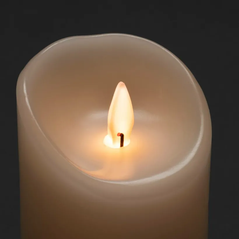 Vaxljus 7,5x17,8cm LED