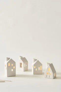 VILLAGE Ljuslykta 4-pack