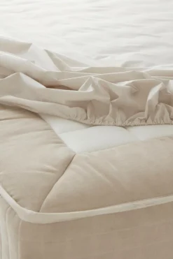 ZACK PERCALE Dra-på-lakan, Hög Madrass - Ekologisk