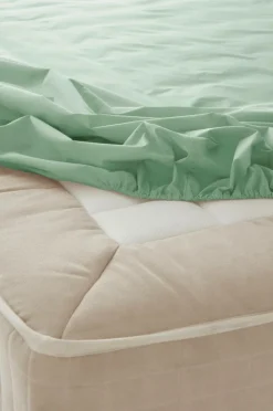 ZACK PERCALE Dra-på-lakan, Hög Madrass - Ekologisk