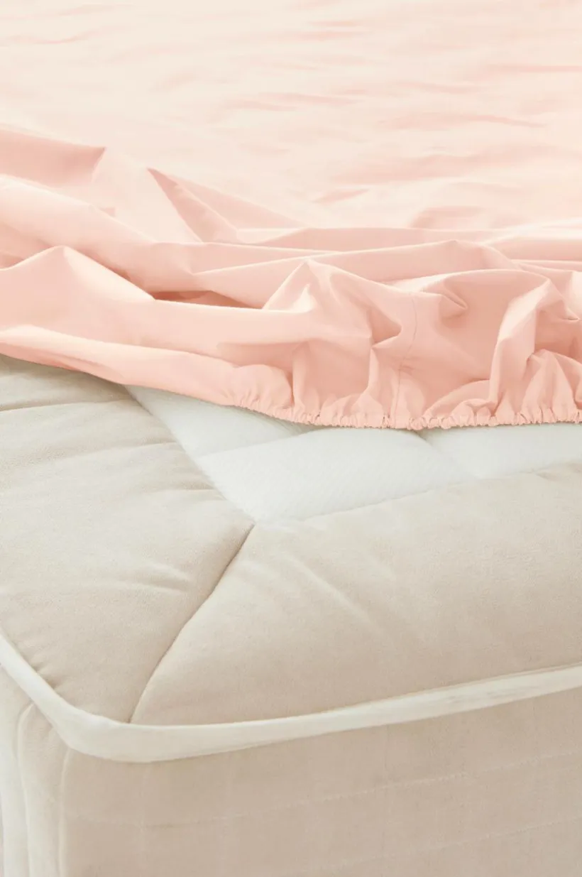 ZACK PERCALE Dra-på-lakan, Hög Madrass - Ekologisk