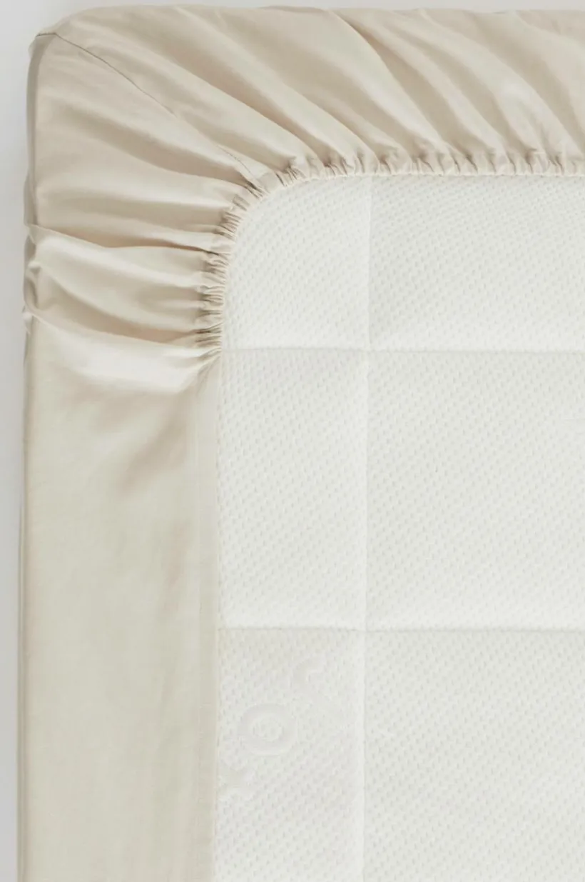 ZACK PERCALE Dra-på-lakan, Hög Madrass - Ekologisk