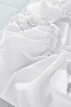 ZACK PERCALE Dra-på-lakan, Hög Madrass - Ekologisk