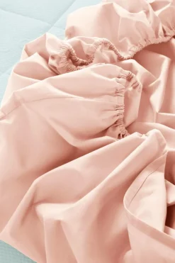 ZACK PERCALE Dra-på-lakan, Hög Madrass - Ekologisk